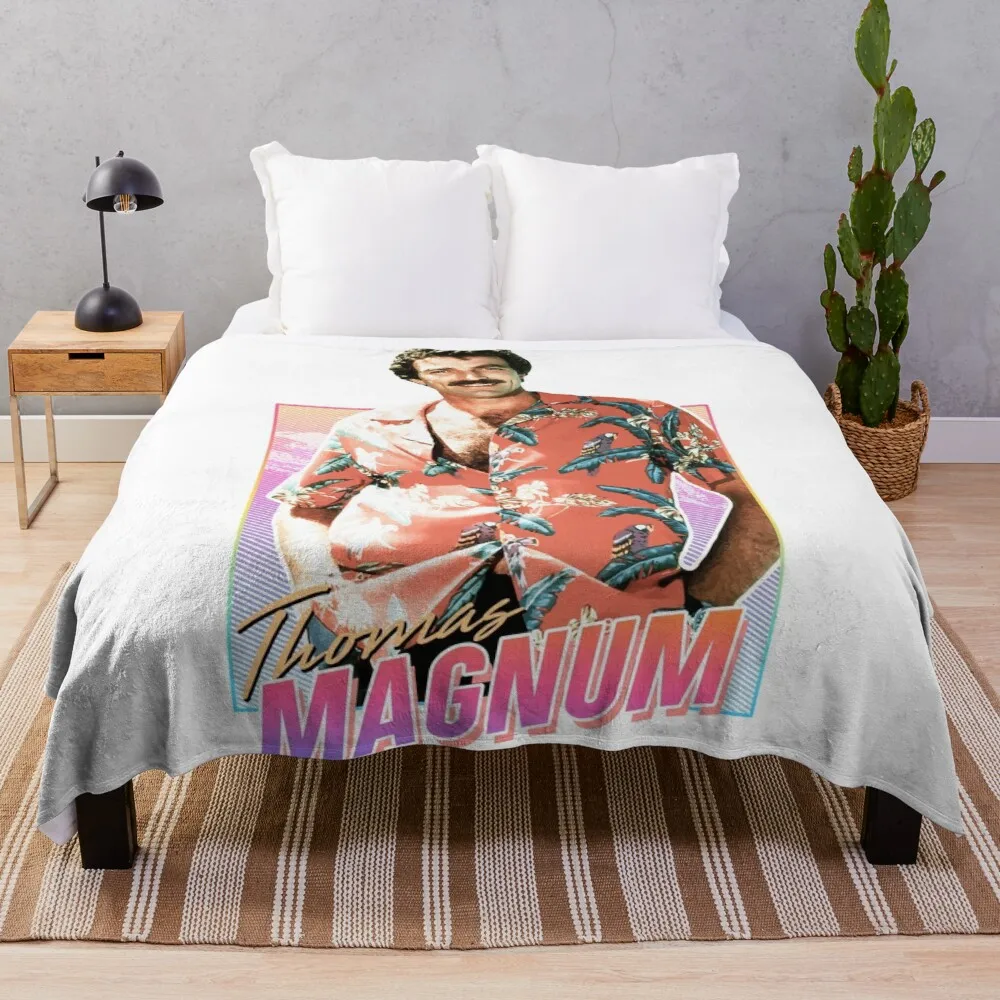 

Дизайнерское одеяло Thomas Magnum-80s, модные одеяла для дивана