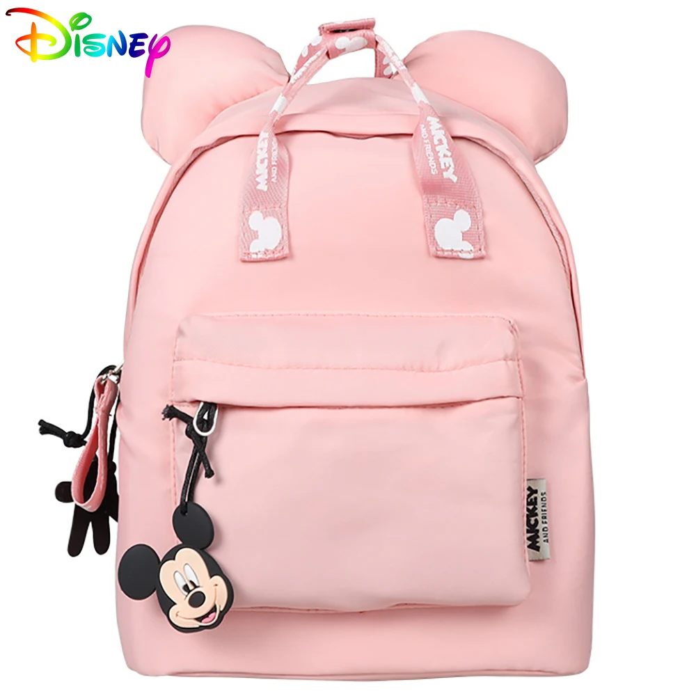 

Disney Children Backpacks For Boys Girls Cartoon Mickey Kawaii Design Toddler Satchel Kids Lightweight Bookbag Mochila Infantil