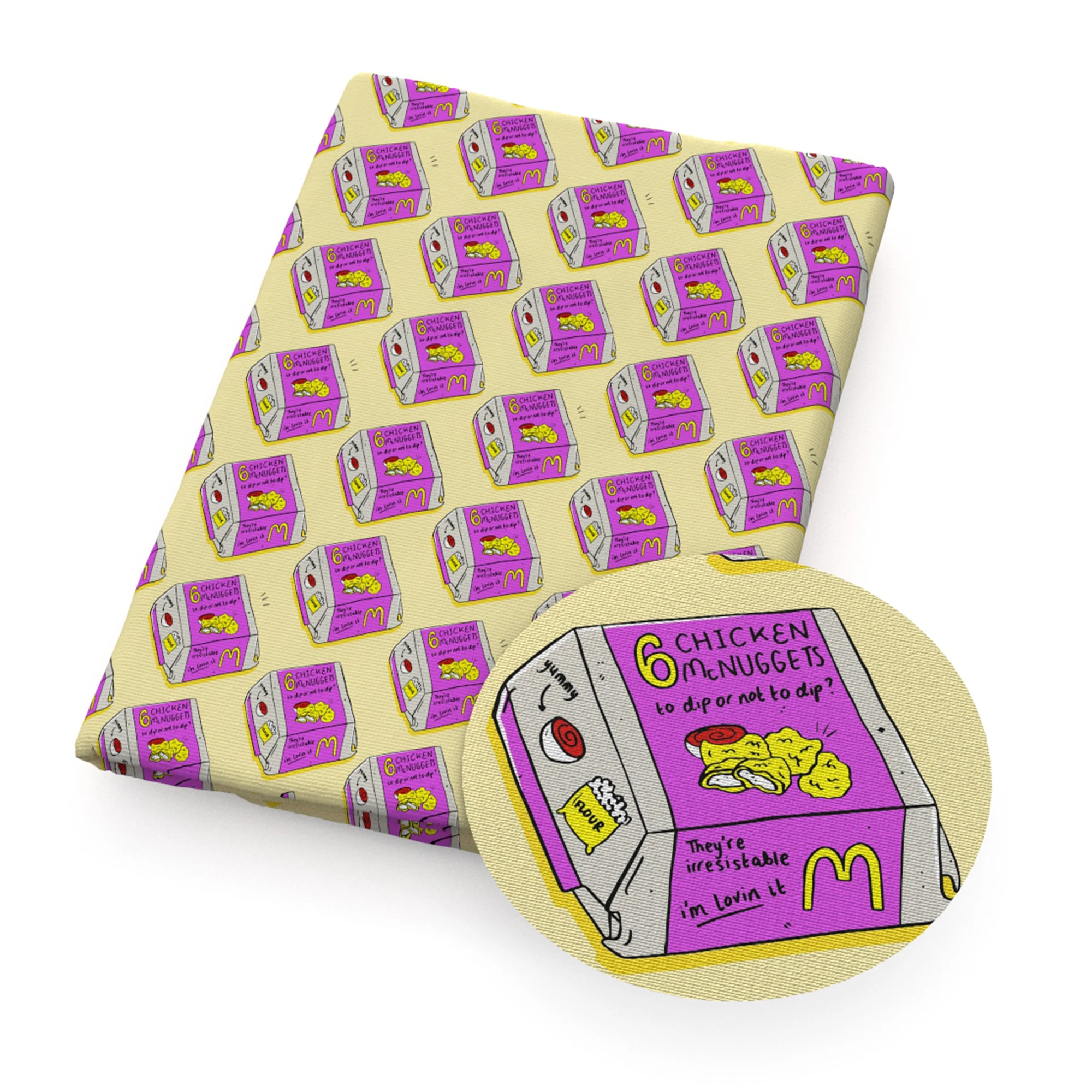 50*145 см еда серия пэчворк Печатный полиэстер женское шитье Рукоделие материал DIY