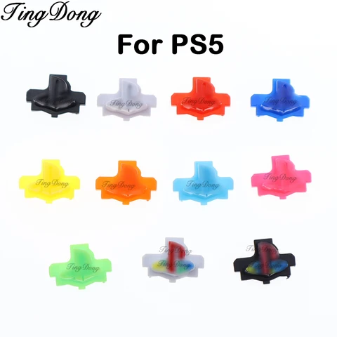 1/5/10 шт. для PS5, контроллер геймпада, логотип/кнопка «Домой», возврат, задний переключатель питания, цвет ключа, ремонт, запасные части