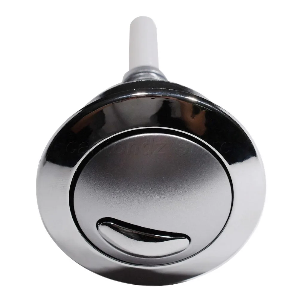For Siamp Twyford Optima 49 Valve Dual Flush Toilet Cistern Push Button RV Water Tank Drain Assembly CF1003CP Chrome