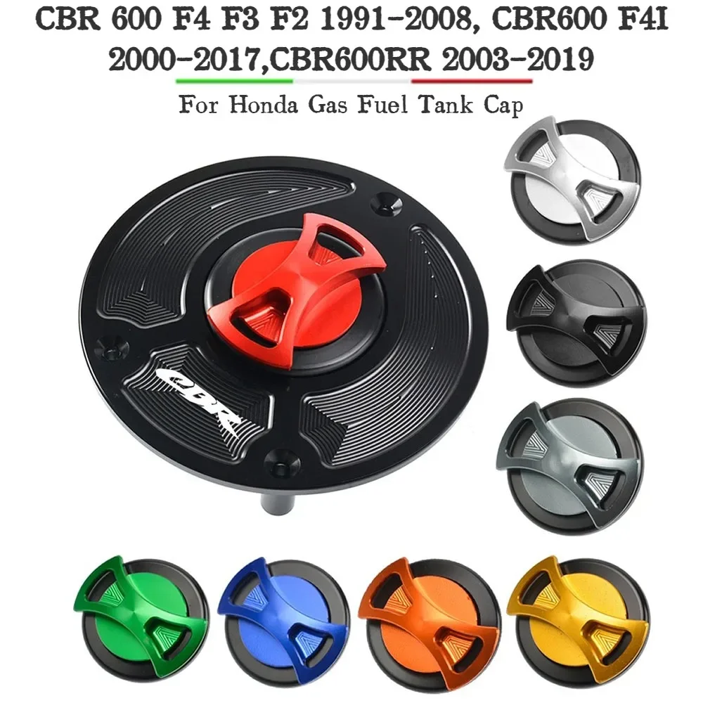 Бесключевая крышка топливного бака мотоцикла для Honda CBR 600 F4 F3 F2 1991-2008 CBR600 F4I 2000-2017