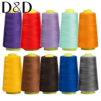 3000 yard 100 polyester sewing thread spools 402 multicolor quilting thread high strength sewing machine embroidery threads