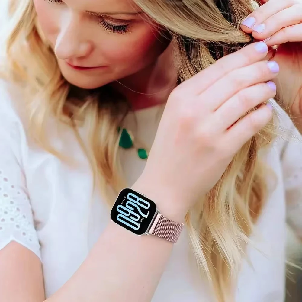 Металлический миланский ремешок-петля для Realme Watch 5, аксессуары, браслет, ремешок для Realme Watch S223S3 2 S Pro, 22 мм, ремешки для часов (art.: 3920dbffabeb6) - 3920dbffabeb6