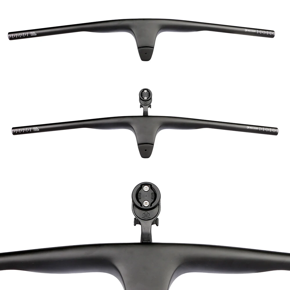 T1000 углеродное волокно интегрированный горный велосипед руль стойка-12 градусов