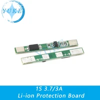 10pcs 1s 3 7v 3a li ion bms pcm battery protection board pcm for 18650 li ion li ion battery