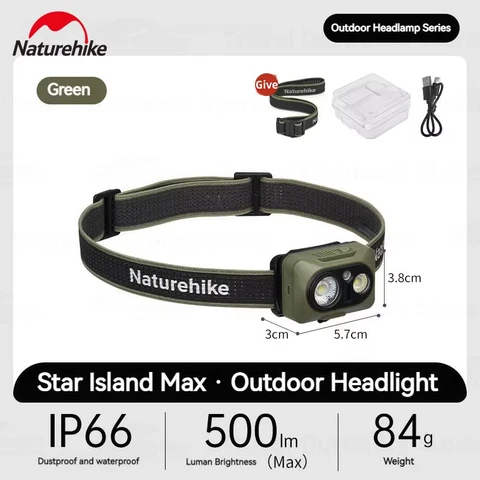 Naturehike XINGYU Max налобный фонарь  IP66