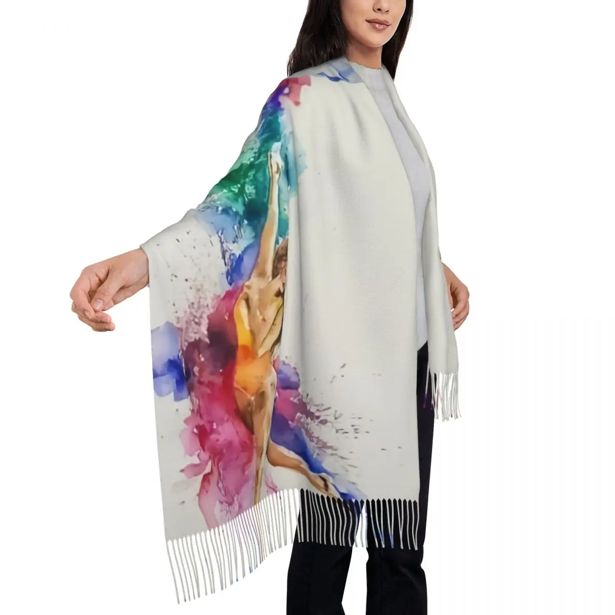 Элегантная гимнастическая искусство под заказ Женская Длинная зимняя теплая