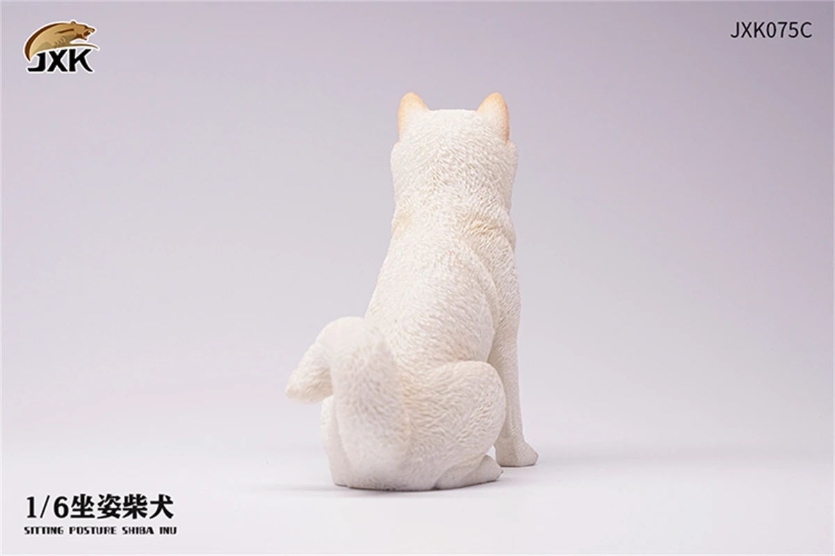 Модель JXK 1/6 сидя улыбка Шиба-ину исцеляющая фигурка домашнее животное дож