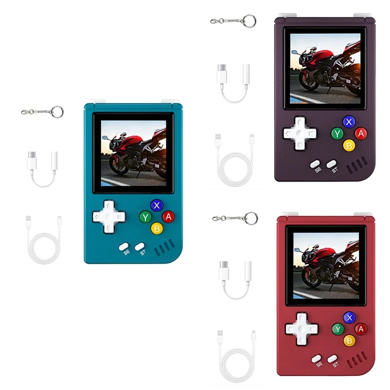 

RG Nano Mini Retro Handheld Game Console 128G 1.54In Screen Linux System Portable Classic Gaming Player Children's Gift
