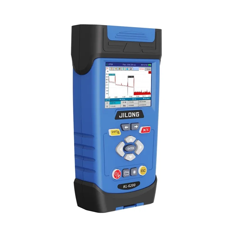 KL-6200 Smart OTDR 1310 1550 1625nm With VFL/OPM/OLS Touch Screen OTDR Optical Time Domain Reflectometer