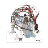 anime grandmaster of demonic cultivation wei wuxian lan wangji winter cosplay acrylic stand figure model plate desk decor gifts