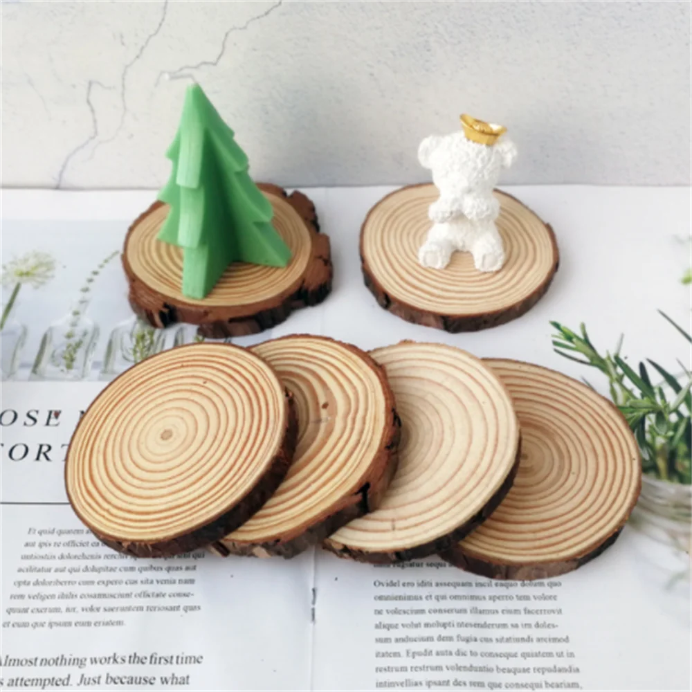 Коврик из сосны подставка для фотографий в пасторальном стиле с изображением