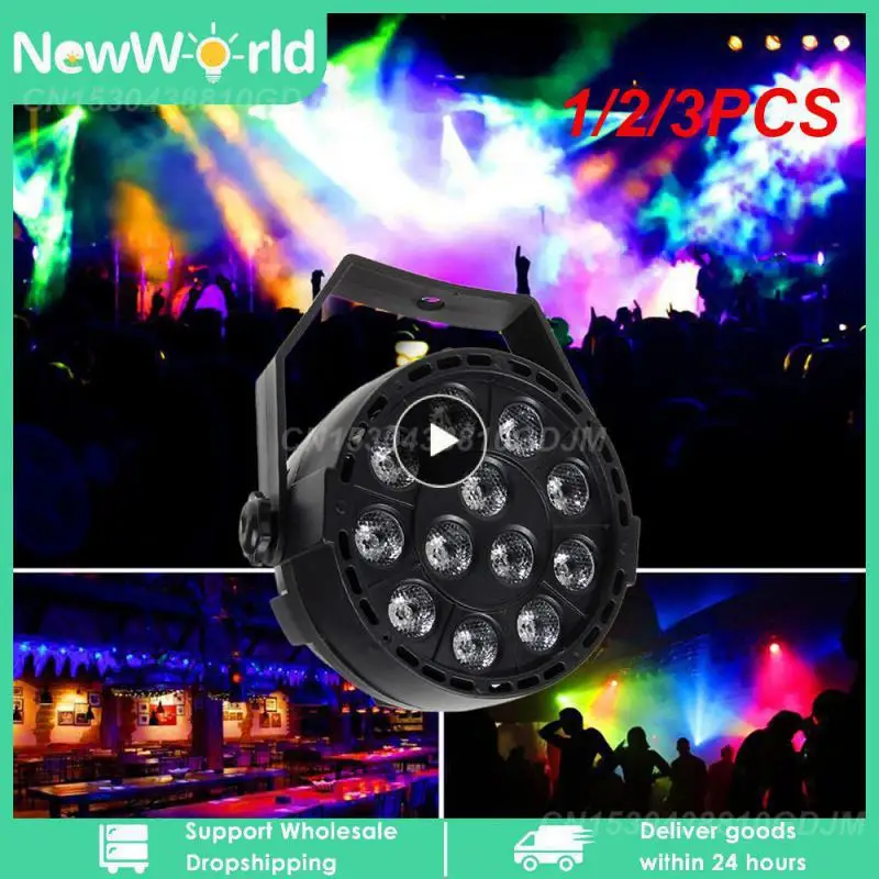 

1/2/3PCS Mini Led Par 12x3W RGBW 4 Color/Voilet-UV Wash Lighting For DJ Party Club Disco Family 8 channels DMX 512 Master/Save