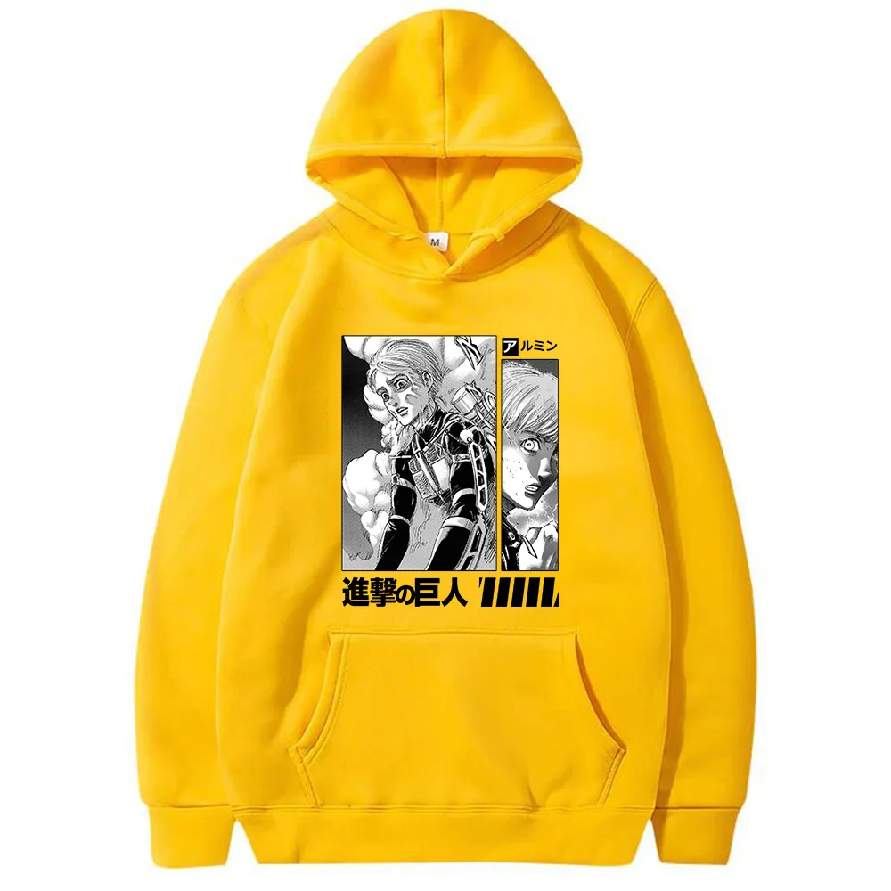 Худи nime Attack on Titan AOT Armin Arlert свитшоты удобный топ пуловеры толстовка одежда |