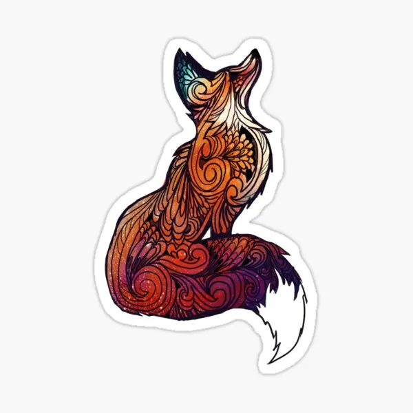 5 шт. наклейки на бампер для ноутбука и багажа