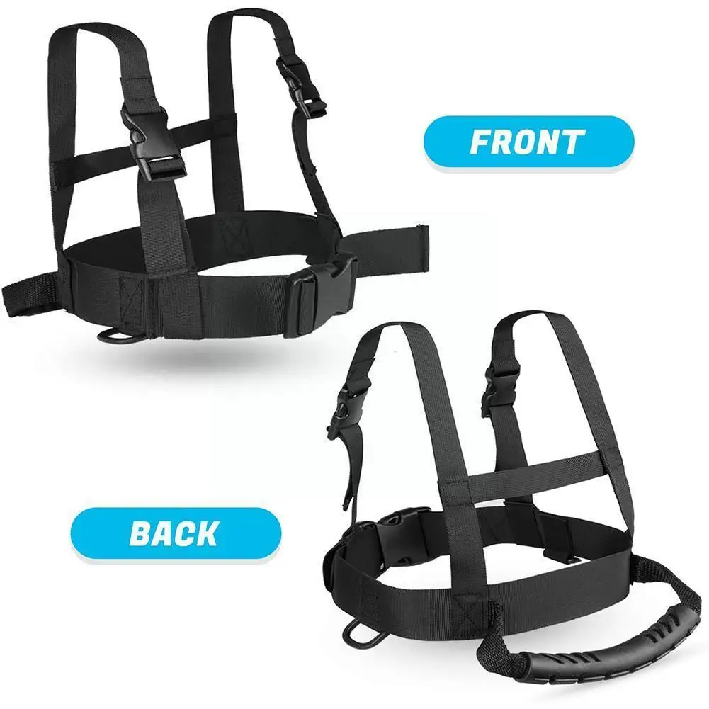 

Outdoor Skating Children's Ski Safety Belt Skateboard Training Anti-fall Belt Safety Teaching Rope Ski U0M8