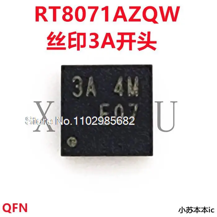 RT8071AZQW RT8071A 3A 3A = 3A EL QFN10