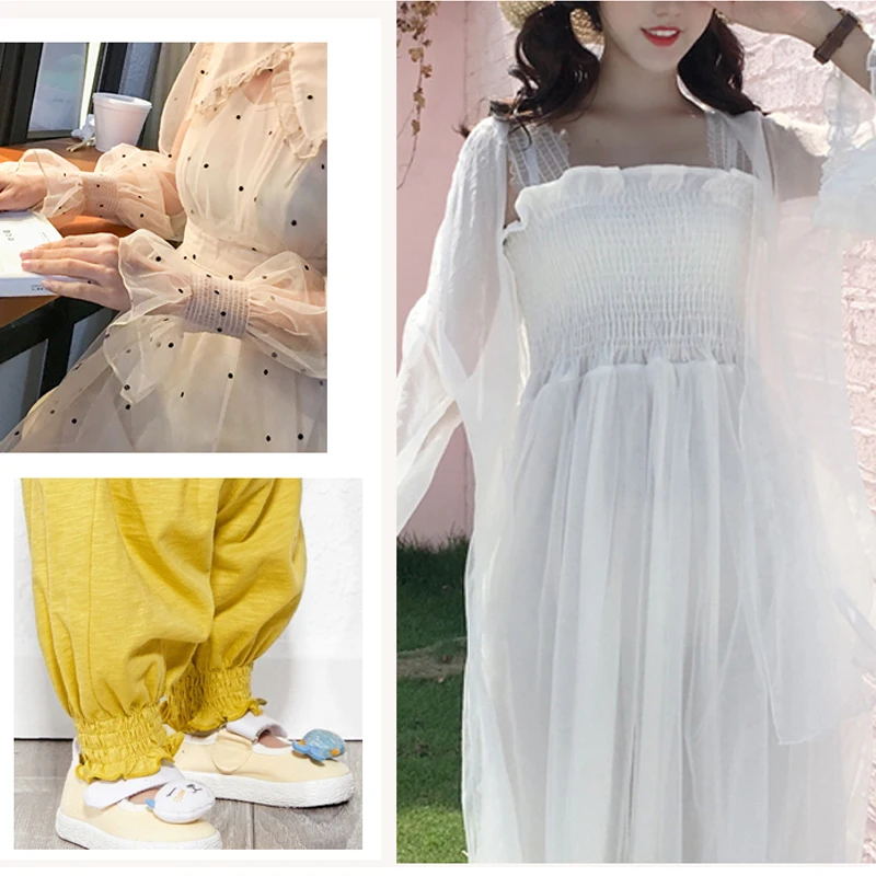 Prajna 10 рулонов/Набор цветных эластичных ниток промышленная швейная машина