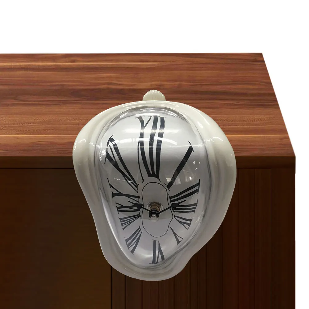 Сюрреалистичные искаженные настенные часы новые сюрреалистичные таяющие