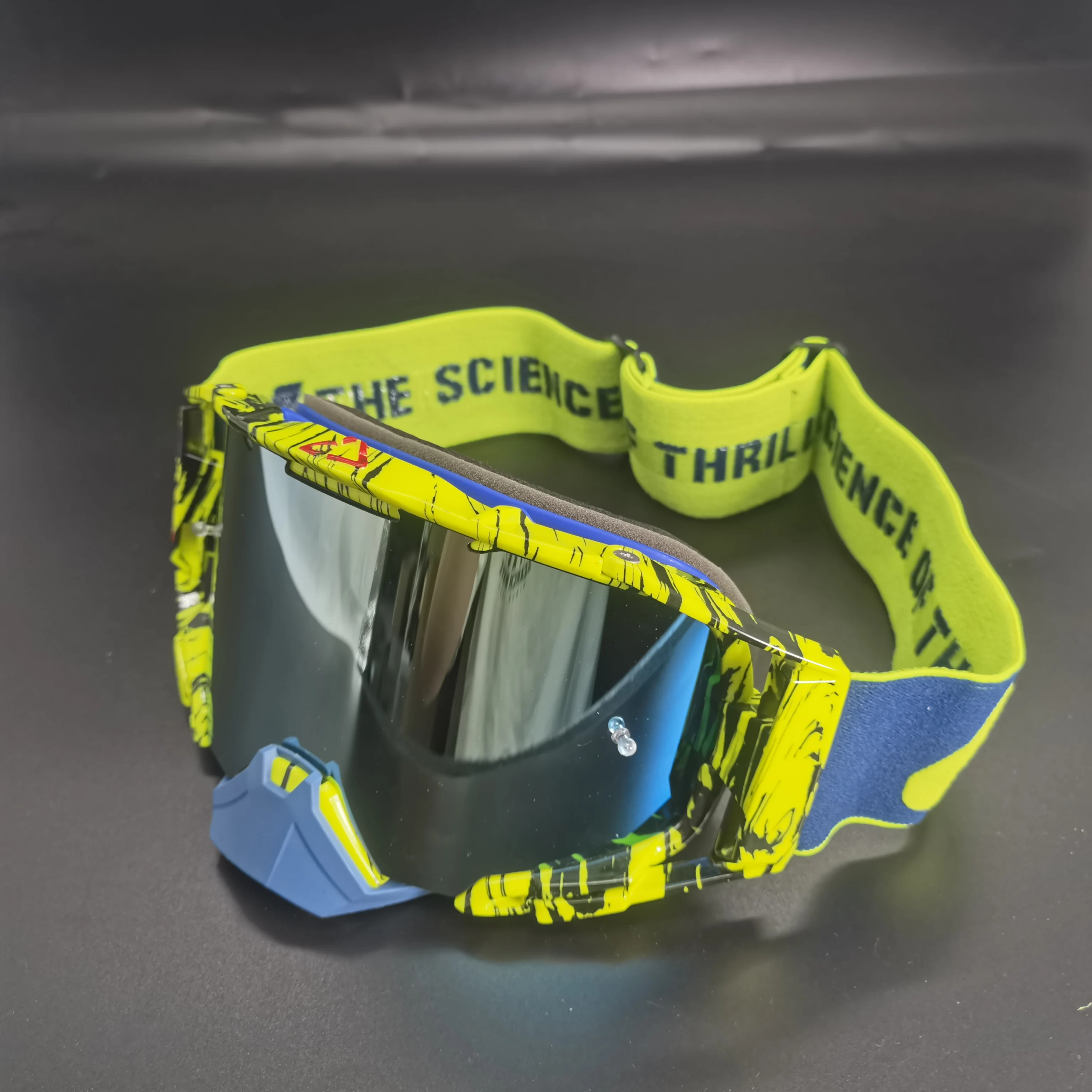 Гоночные очки для мотокросса двухслойные незапотевающие мотоциклетные