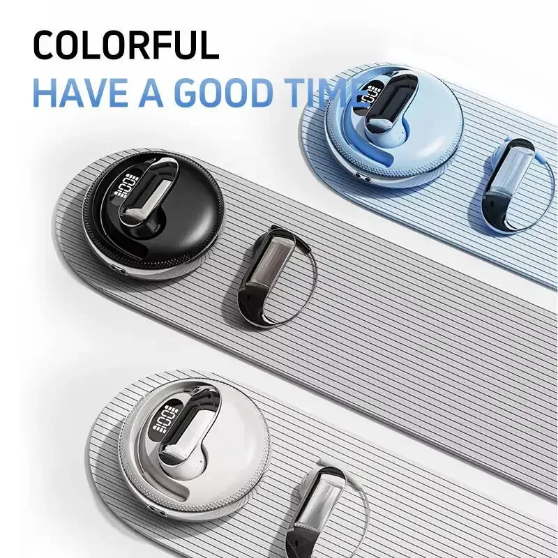 Фото Новые наушники X56 Star Ring Design Bluetooth 6.0 с креплением на ухо, AI-переводом, комфортной посадкой для бизнеса, путешествий, офиса, прослушивания музыки и повседневного использования №4