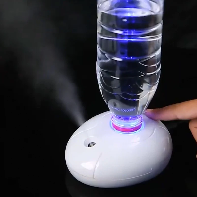 

DMWD Portable Mini Negative Ion Humidifier USB Anion Bottle Air Humidifier Purifier Diffuser Steam for Home Purifier Diffuser