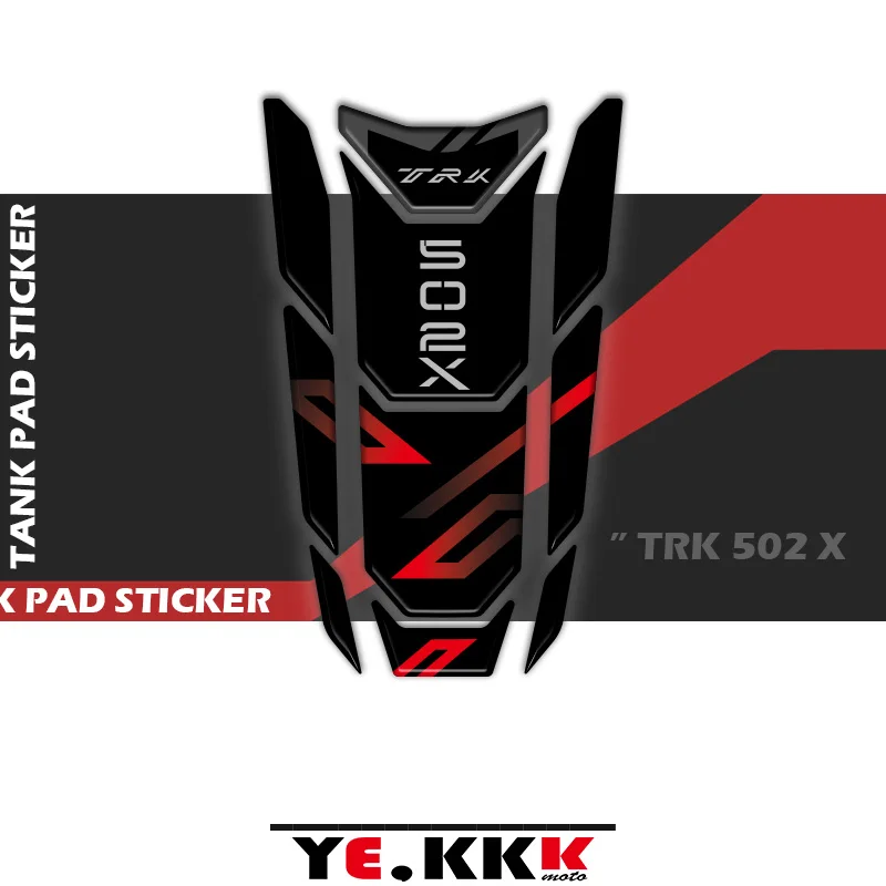 

For BENELLI TRK 502 X New 3D Fuel Gas Tank Pad Protector Decal Stickers Full TRK 502X TRK502X 502 LOGO