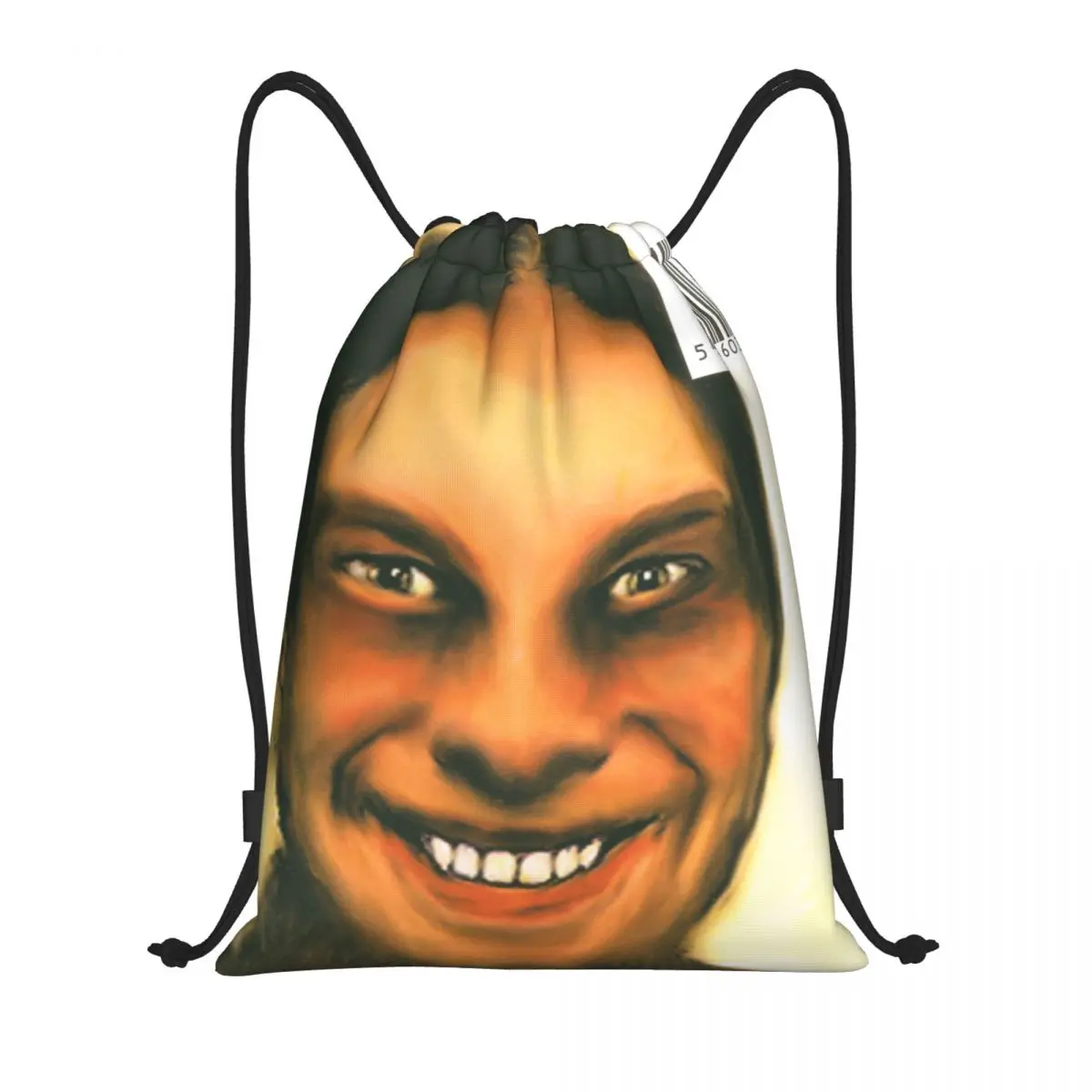 

Aphex Twin Drawstring Backpack Women Men Sport Gym Sackpack Foldable British Electronic Music Artist Shopping Bag Sack