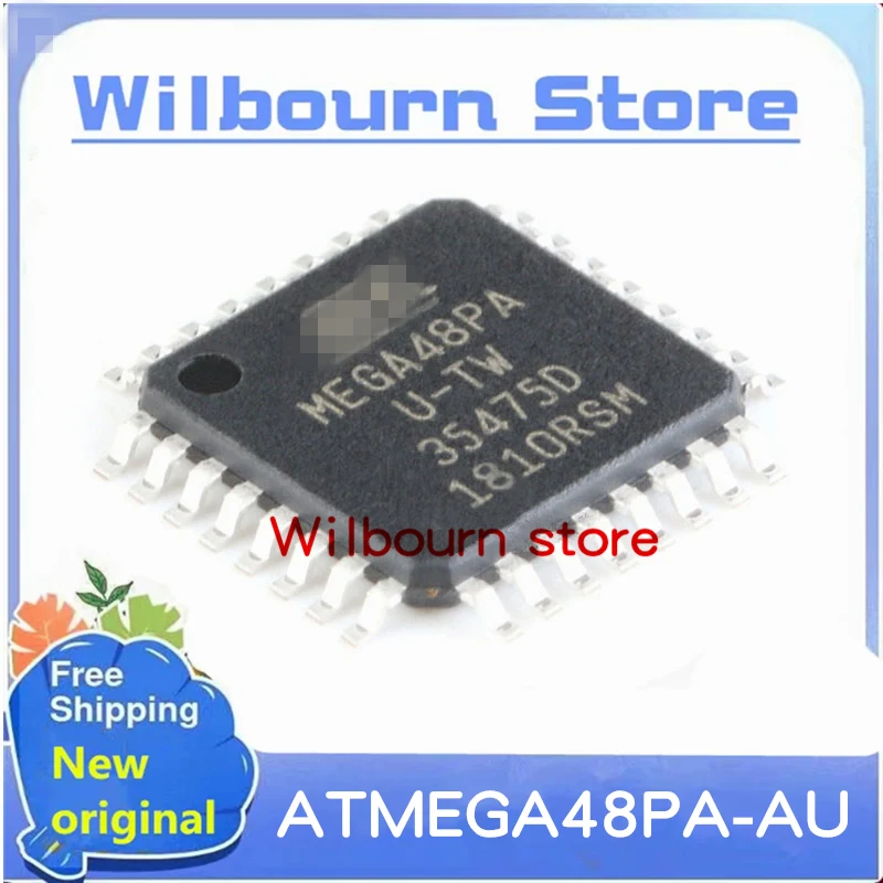 

10PCS/LOT ATMEGA48PA-AU MEGA48PA-AU MEGA48PA U-TW TQFP-32 New original