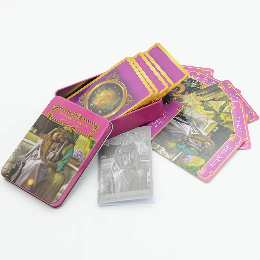 

New Waite Metal Box Rider Mysterious Tarot Multiplayer Entertainment Family Party Game High Quality and Interesting Card Game