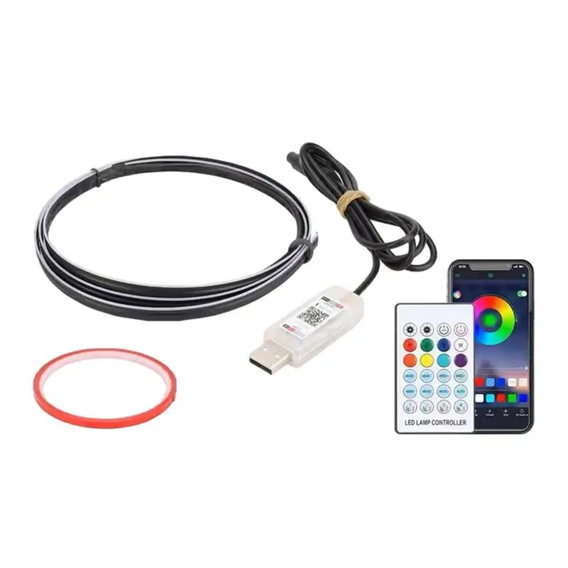 

Автомобильные фонари, интерьер, 43 дюйма, водонепроницаемое интерьерное освещение, автомобильная интерьерная фонарь, интерьер автомобиля, фонарь со скрытым дизайном