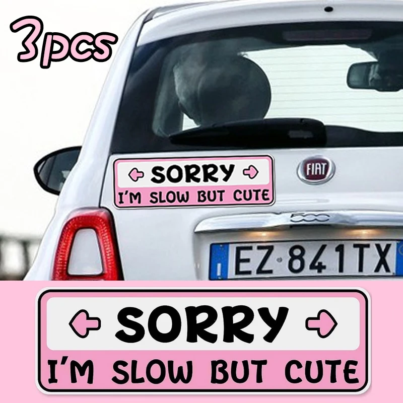 3 шт. Новые магнитные наклейки на автомобиль для водителя студенческие знаки