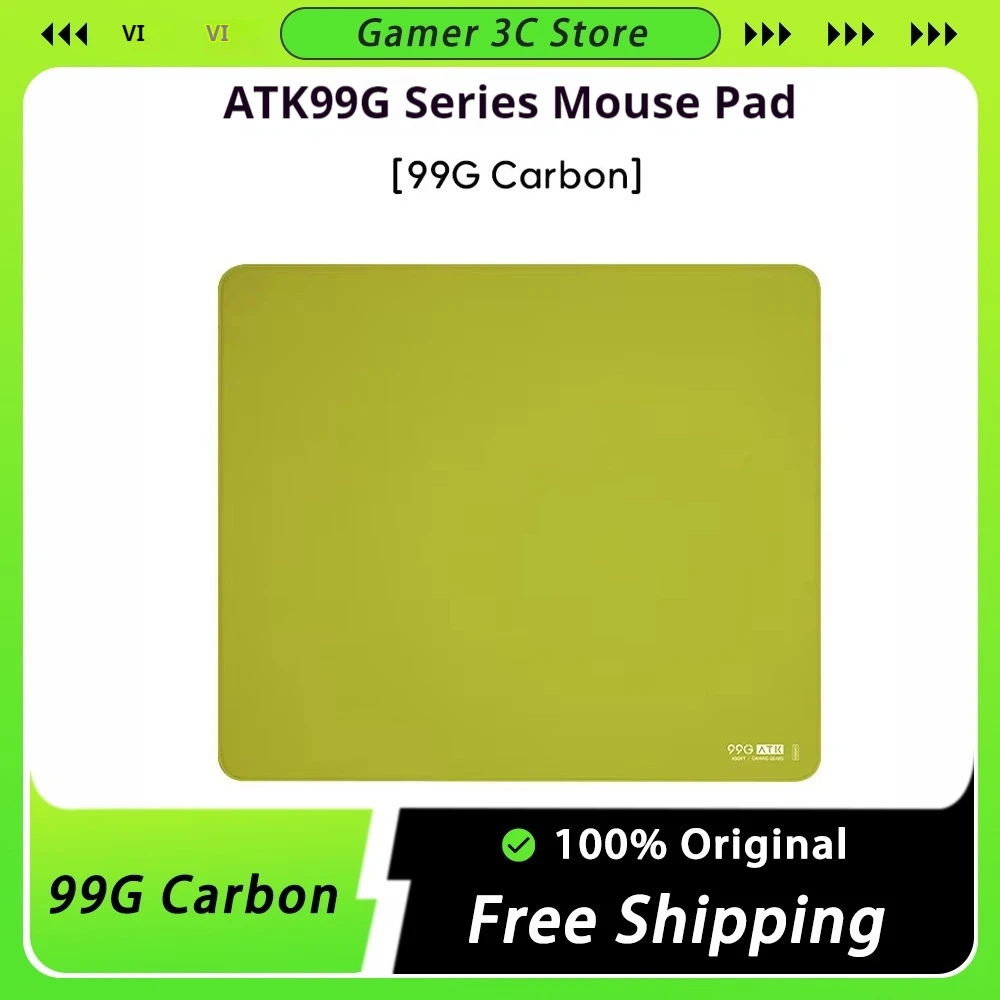 ATK 99G Carbon/Air Xsoft коврик для мыши противоскользящий механическая клавиатура офисный