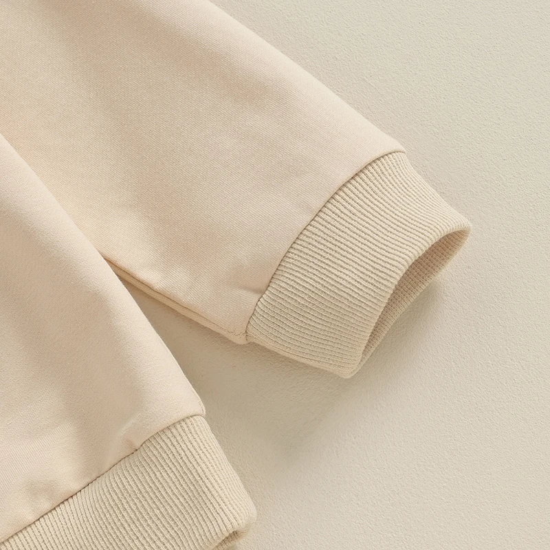 

Boy Girl Christmas Clothes Set Deer Print Long Sleeve Round Neck Tops Elastic Waist Trousers