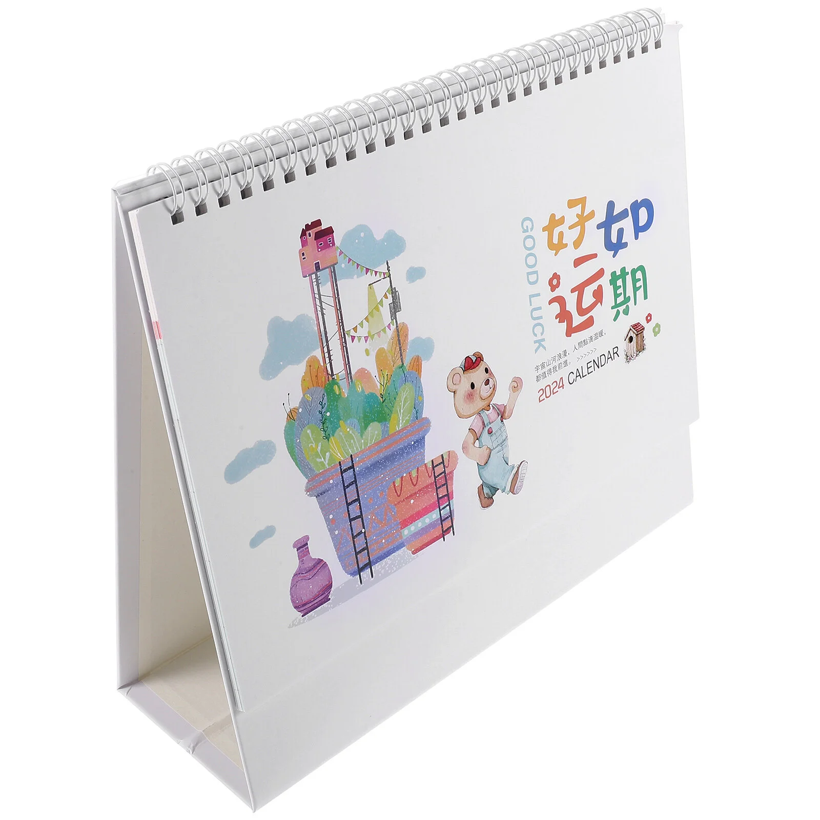 

Calendar Desk Office Supply Accessories Home Decore Standing Decorative Check Monthly