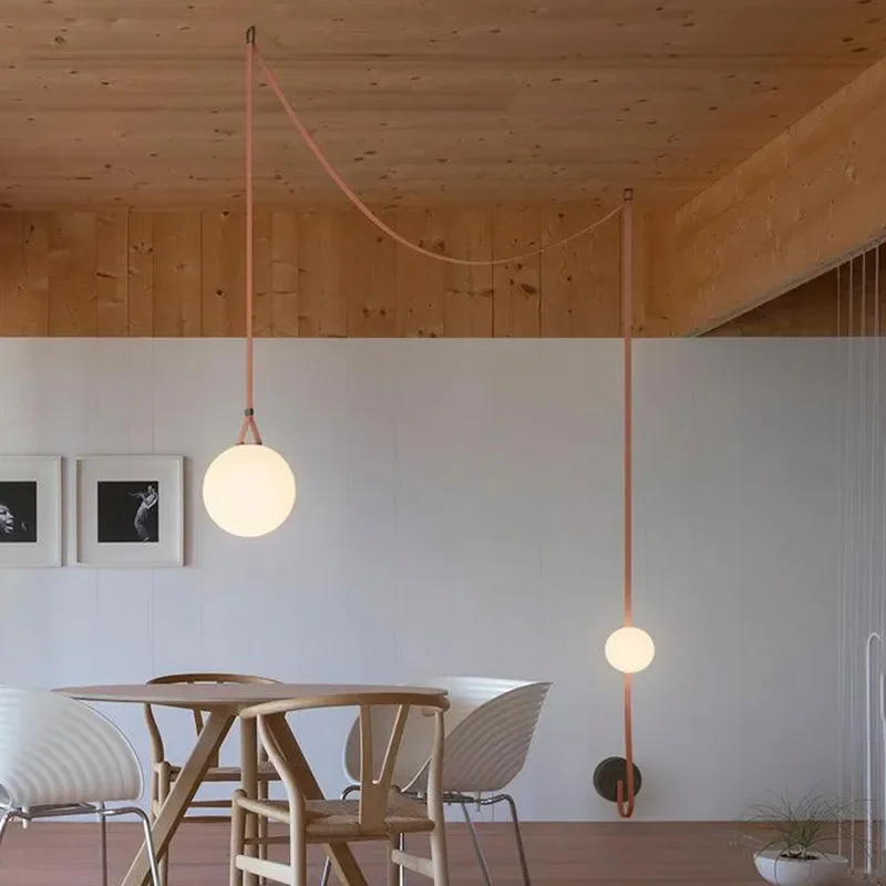 Множество лампочек простой дизайн Реплика стеклянные шариковые светильники