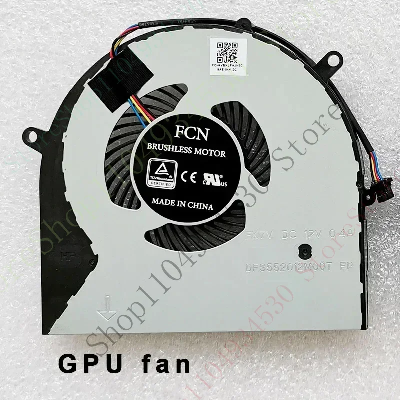 QZC ноутбук CPU GPU вентилятор кулер радиатор для Asus ROG Strix gl503vm gl703vm fx63v fx63vm fz63vm fx63vm7300 fx63vm7700 (art.: 3920cfcd37bf3) - 3920cfcd37bf3