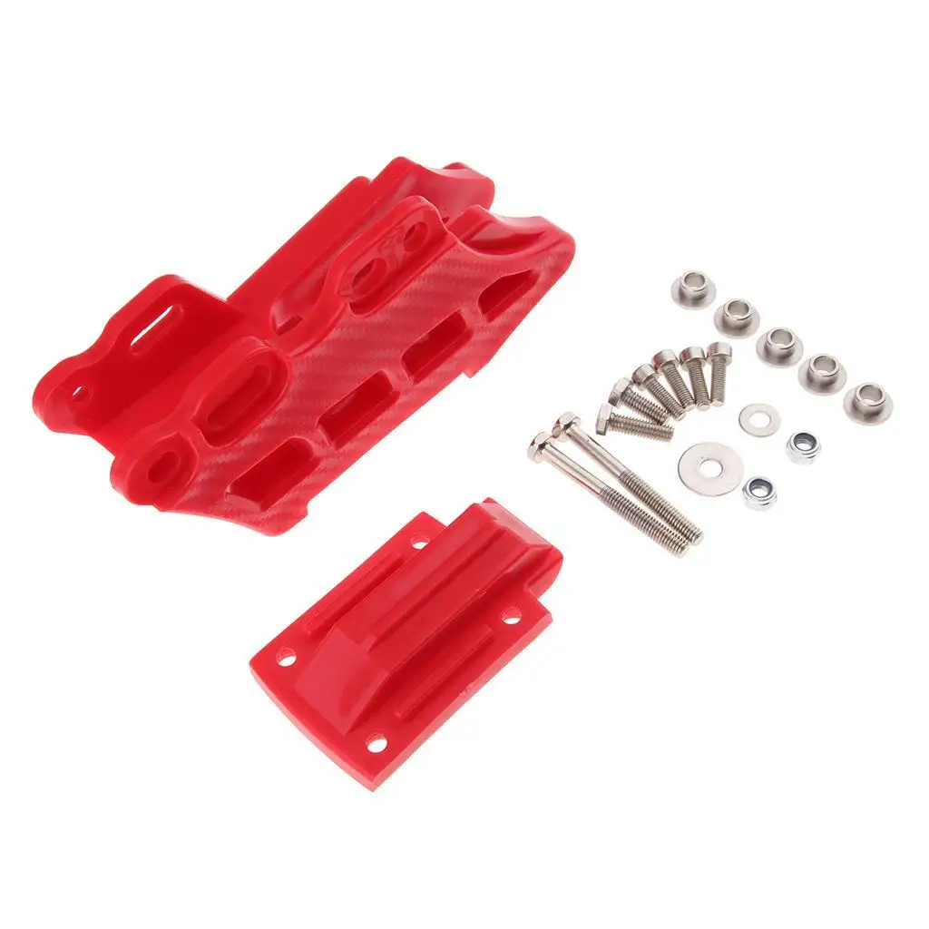 

Rear Chain Guide/Guard for CRF KLX KDX KXF RM RMZ DRZ YZ YZF WRF Red