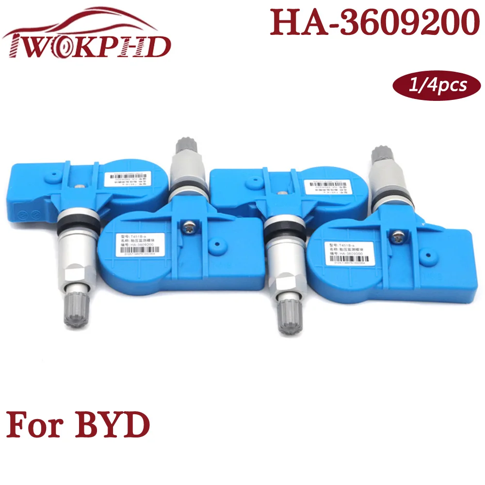TPMS HA-3609200 система контроля давления в шинах для BYD Suri G6 G5 S7 Yuan Qin Song EV DM HEV 2012-2018 433 МГц
