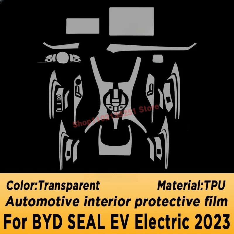

Для BYD SEAL EV Electric 2023 панель редуктора навигации автомобильного интерьера экрана телефона наклейка против царапин