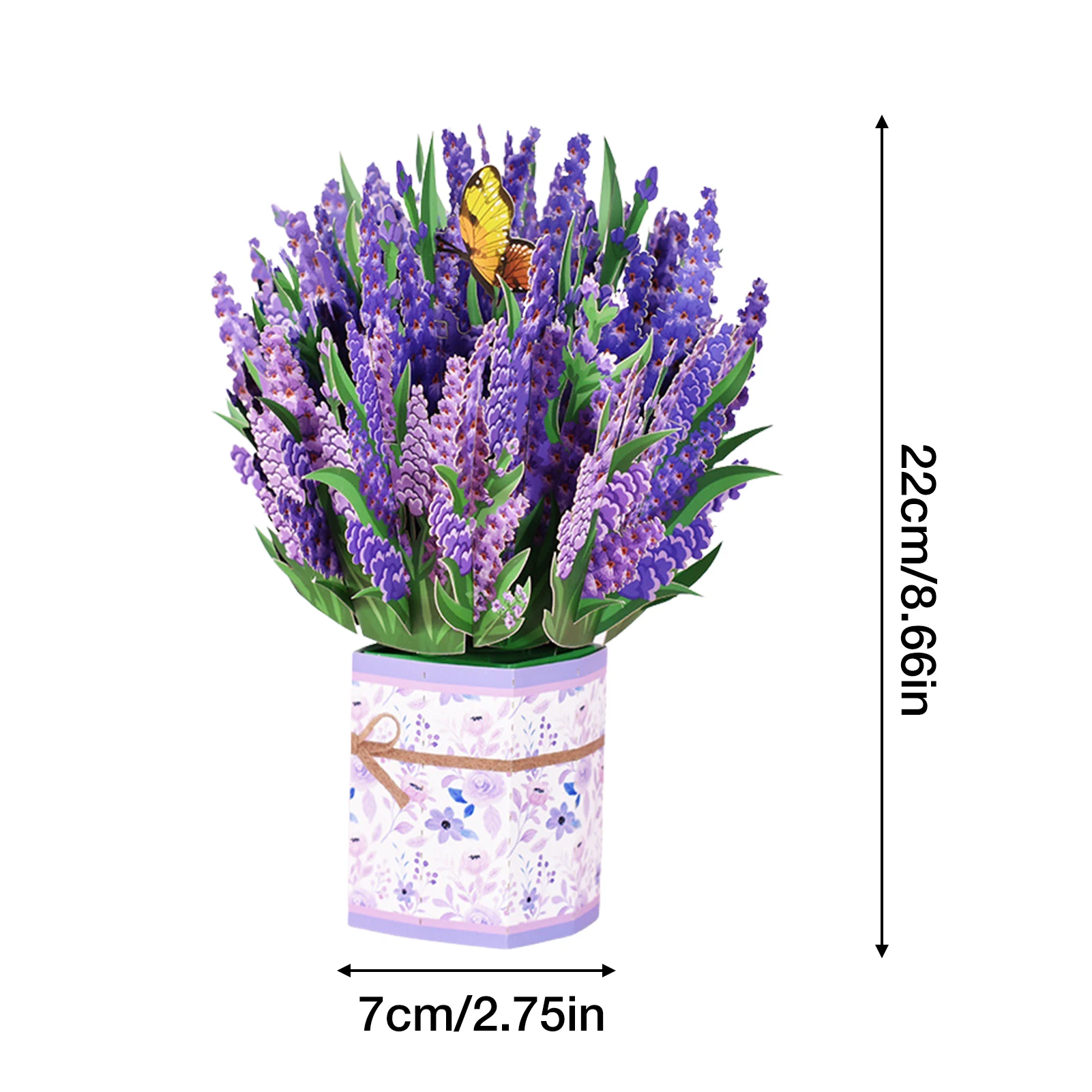 3D открытки с выдвижными цветами пригласительные на день рождения открытка