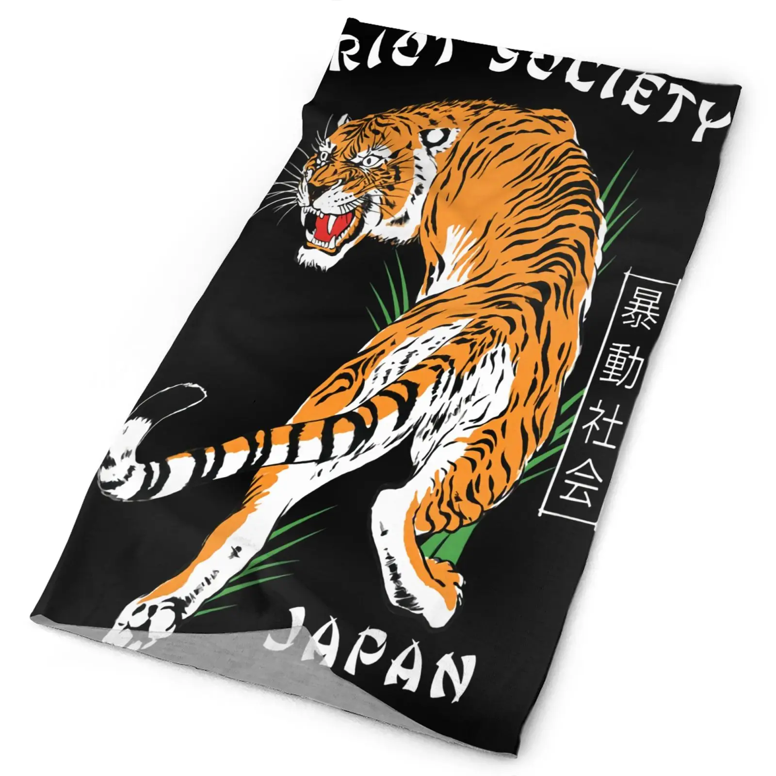 

Riot Society Japanese Tiger Men's Bandana Fashion Fishing Scarf Tactical Bandana Men Ski Man Scarf Women's Bandana Neck Warmer