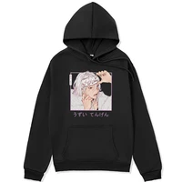 japanese anime demon slayer uzui tengen print hoodies for men women harajuku streetwear hooded sweatshirt sudadera pullover coat