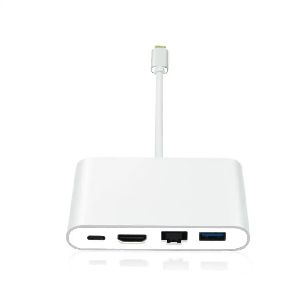 

USB type c ( USB-C ) TO HDMI Gigabit Ethernet USB 3.0 HUB multiport adapter Video Audio Converter