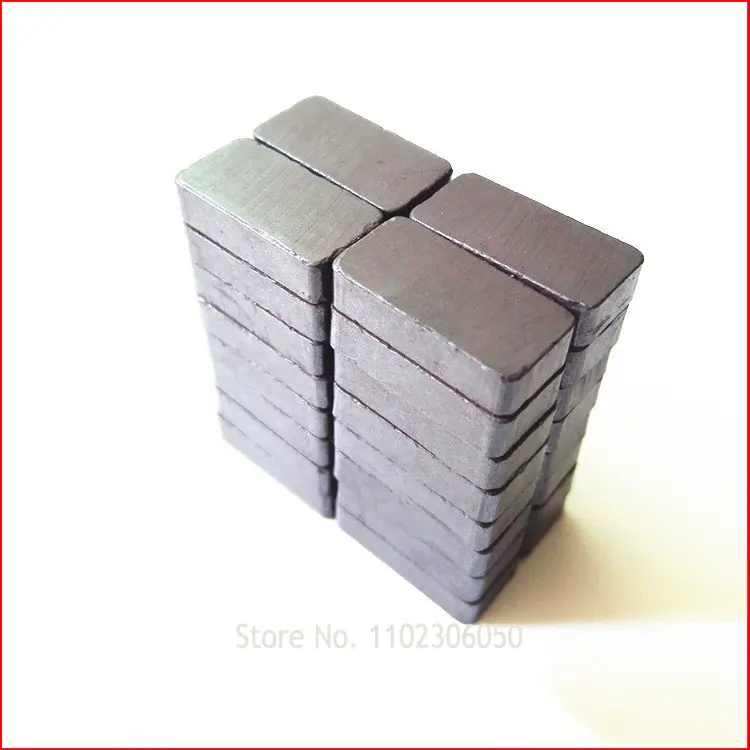 

100 шт., керамические магнитные блоки 20x10x4 мм