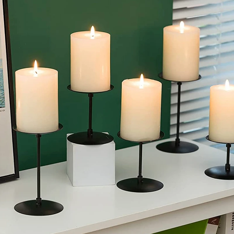 Подсвечник для столба 6 шт. металлический подсвечник украшение рождественского