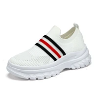 women slip on walking shoes breathable casual shoes outdoor air mesh lightweight sneakers comfortable soft loafers zapatillas