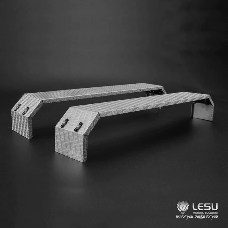 Трехосное крыло грузовика LESU 1/14 LS- 20160901 -A-6 Тяжелый буксир из нержавеющей стали
