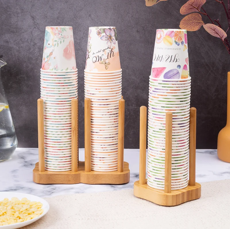 

Держатель для стакана из твердой древесины